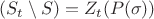 $(S_t\setminus S) = Z_t(P(\sigma))$