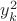 $y_k^2$