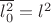$\overline {l^2_0}=l^2$