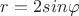$r=2sin\varphi$