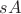 $sA$