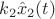 $k_2 \hat{x}_2(t)$