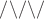 $/\backslash/\backslash/$