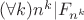 $(\forall k)n^k|F_{n^k}$