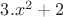 $3. x^2+2$ $3. x^2+2$