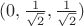$(0,\frac{1}{\sqrt{2}},\frac{1}{\sqrt{2}})$