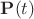 $\mathbf P(t)$