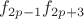 $f_{2p-1} f_{2p+3}$