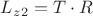 ${L_z_2}={T}\cdot{R}$