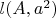 $l(A,a^2)$