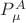 $P^A_\mu$