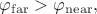$\varphi_\mathrm{far}>\varphi_\mathrm{near},$