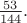 $\frac{53}{144}.$