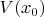 $V(x_0)$