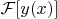 $\mathcal{F}[y(x)]$