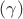 $(\gamma)$