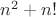 $n^2+n!$