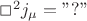 \Box^{2}j_{\mu}=