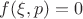 $f(\xi,p)=0$