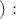 $):$