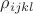 $\rho_{i j k l }$