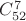 $C_{52}^7$
