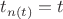 $t_{n(t)}=t$