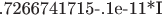 .7266741715-.1e-11*I