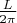 $\frac L{2\pi}$