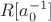 $R[a_0^{-1}]$