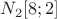 $N_2[8;2]$