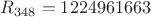 $R_{348}=1224961663$