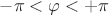$-\pi<\varphi<+\pi$