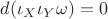 $d(\iota_X\iota_Y\omega)=0$