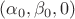 $(\alpha_0,\beta_0,0)$