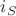 $i_S$