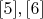 $\eqno[5],[6]$