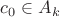 $c_0\in A_k$
