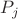 ${P_j} $
