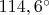 $114,6^{\circ}$