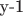 y-1