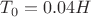 $T_0=0.04мH$