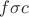 $f\sigma c$