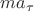$ m a_{\tau}$