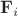 $\mathbf F_i$