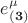 $e_{\bf (3)}^{\mu}$