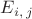 $E_{i,\,j}$