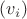 $(v_i)$