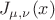 $J_{\mu,\nu}(x)$
