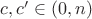 $c, c' \in (0,n)$